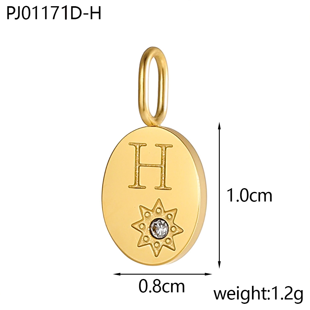 11:Diamond medal letter-h