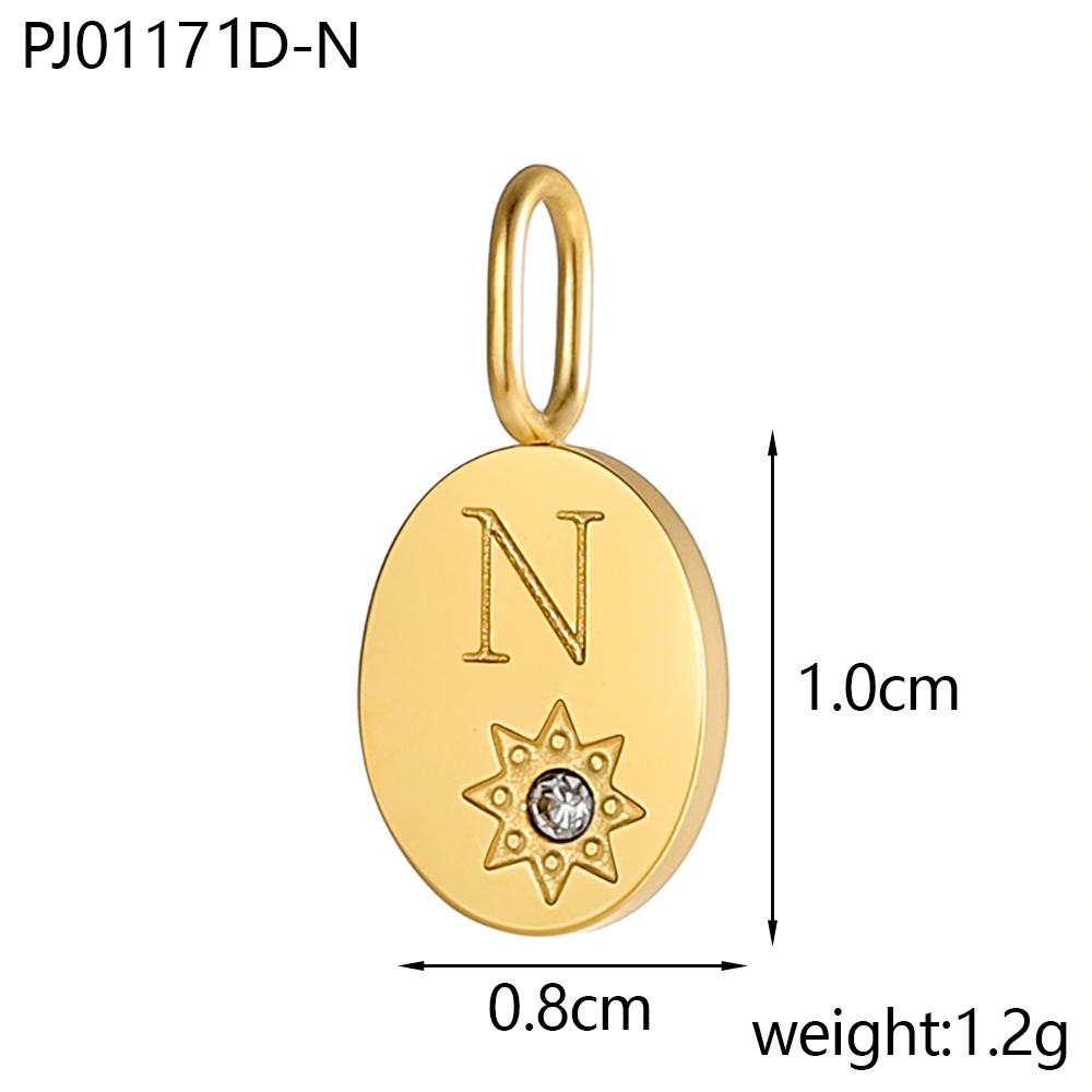 17:Diamond medal letter-n