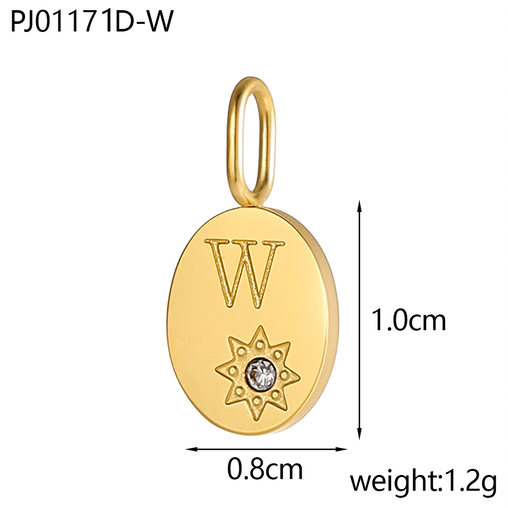 26:Diamond medal letter-w