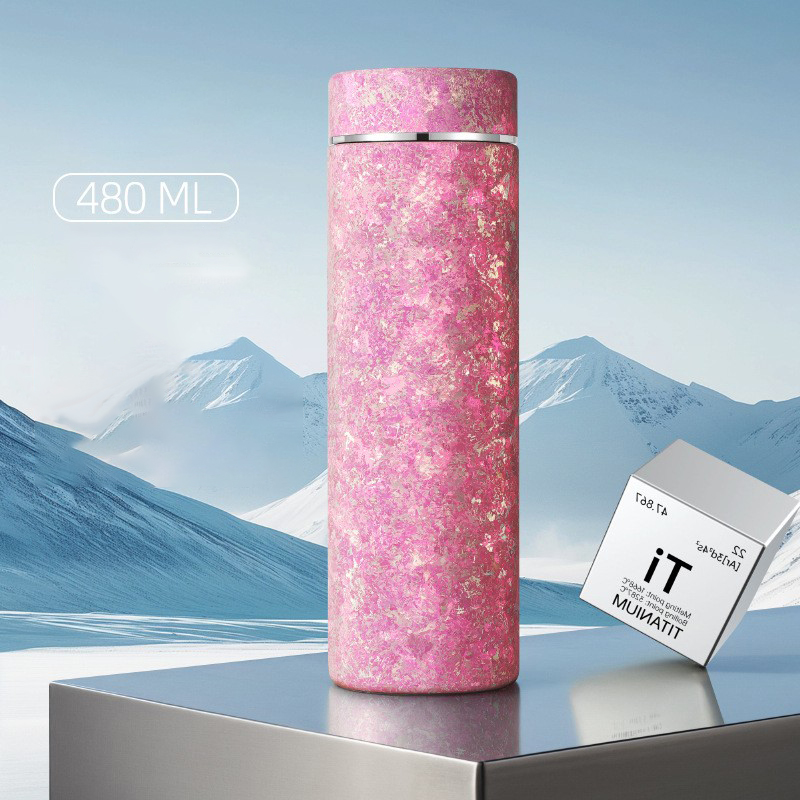 480ml pink box package