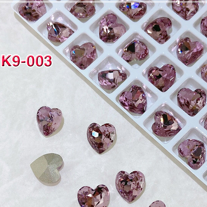 3:K9-003 [Peach heart 8MM]]