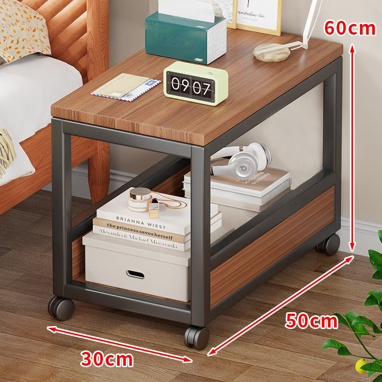 Black frame teak board large