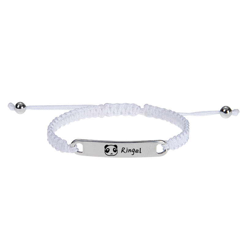 2:White bracelet