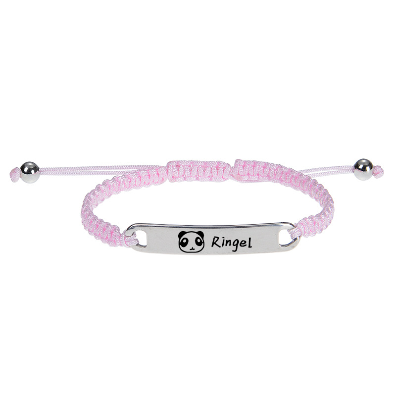 3:Pink bracelet