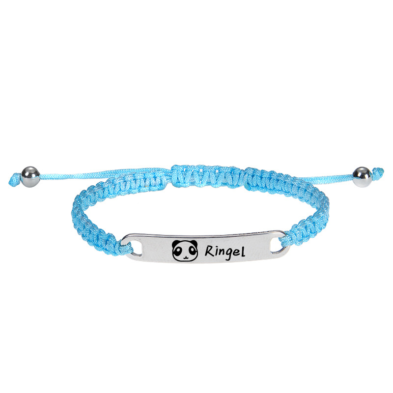 4:Blue bracelet