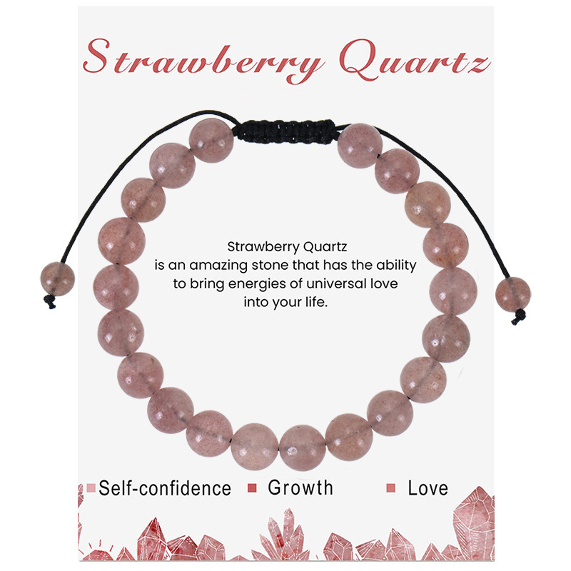 10:Strawberry Crystal Bracelet