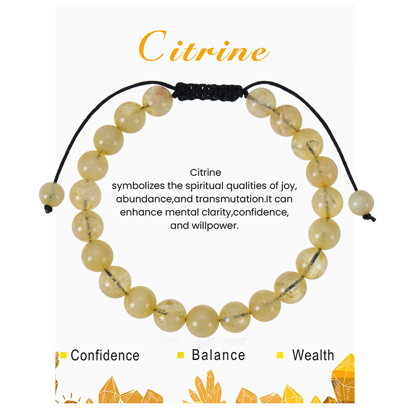13:Citrine Bracelet
