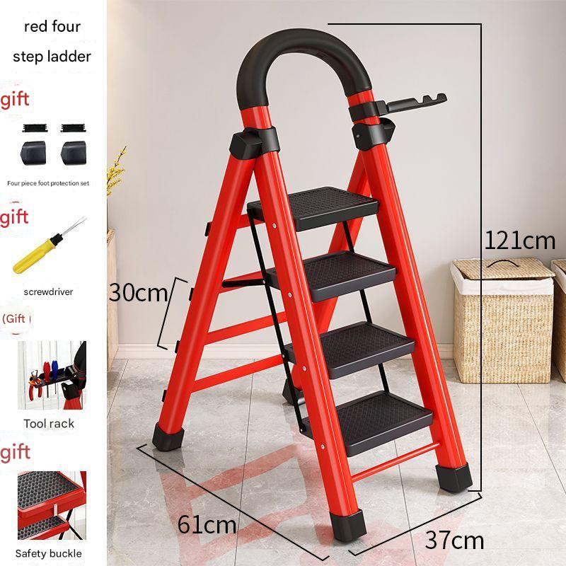 Red thickening four steps