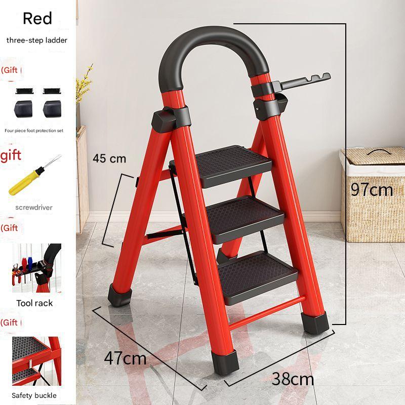 Red thickening three steps