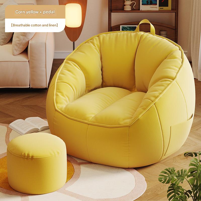 Large size - cotton and linen yellow   pedals