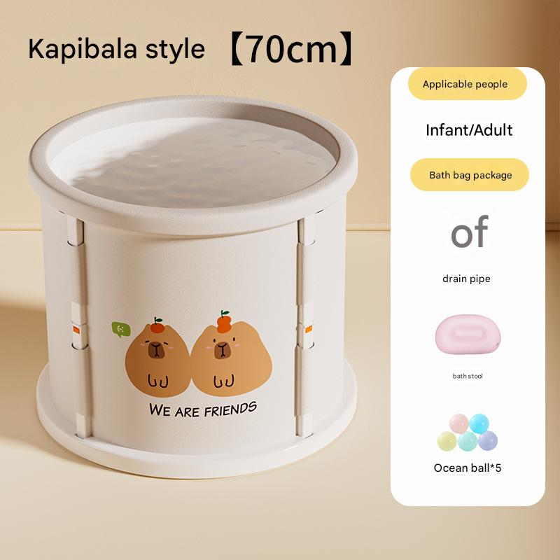 70*65cm [insulation type] drainage pipe*1 bath stool*1 ocean ball*5