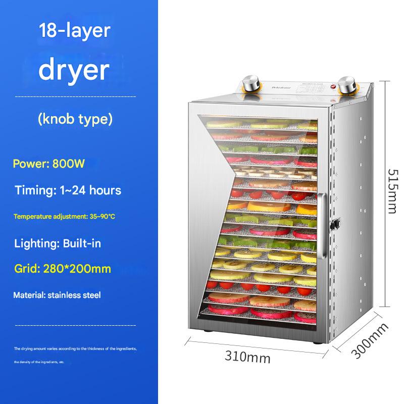 18 layer knob dried fruit machine