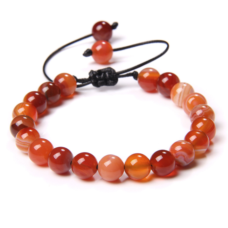 41:Red striped agate