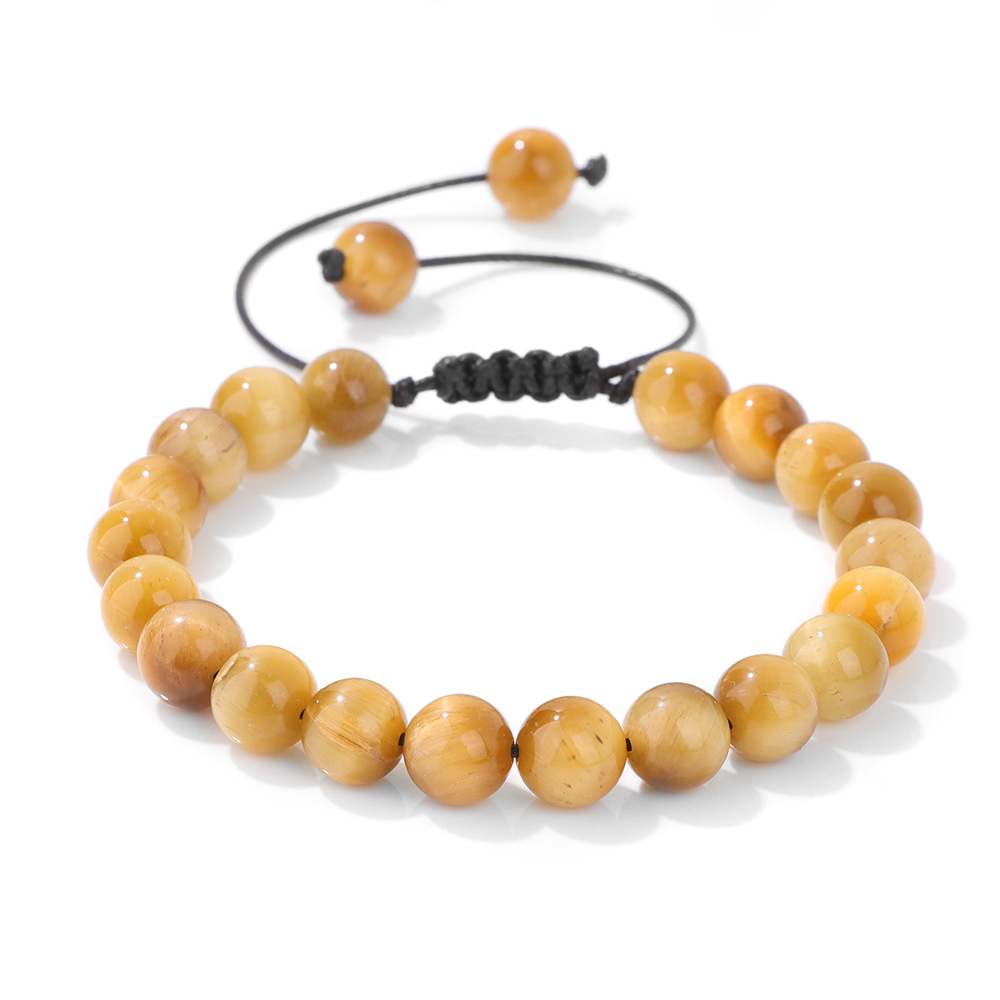 55:8mm gold tiger braid