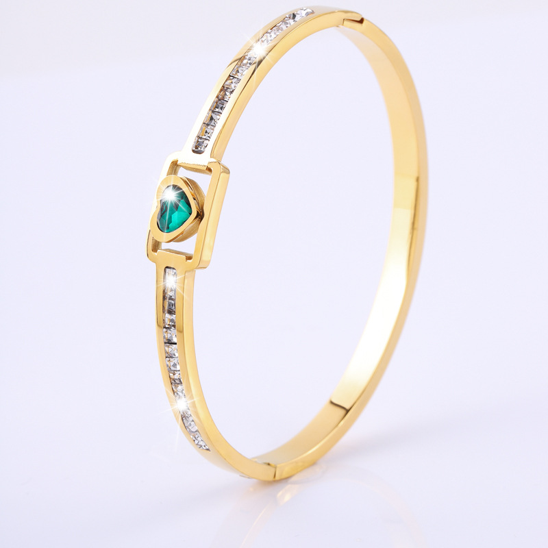 Golden Green Diamond Love