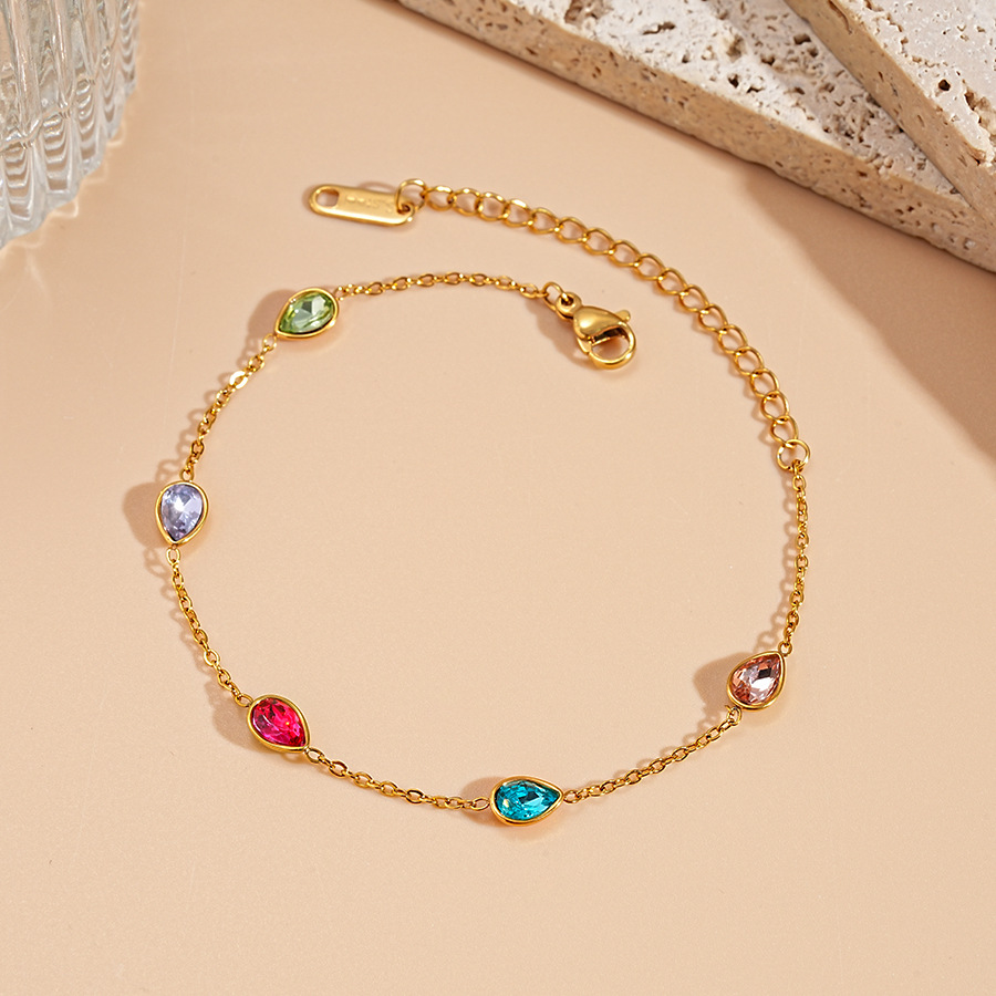 3:Bracelet-golden water drops