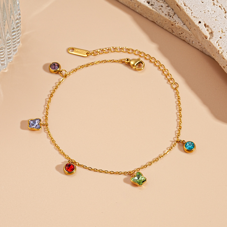 9:Bracelet-colorful butterfly