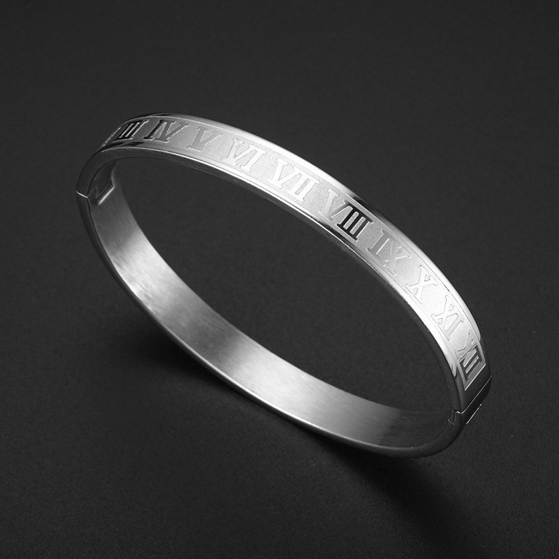19:Roman numerals silver