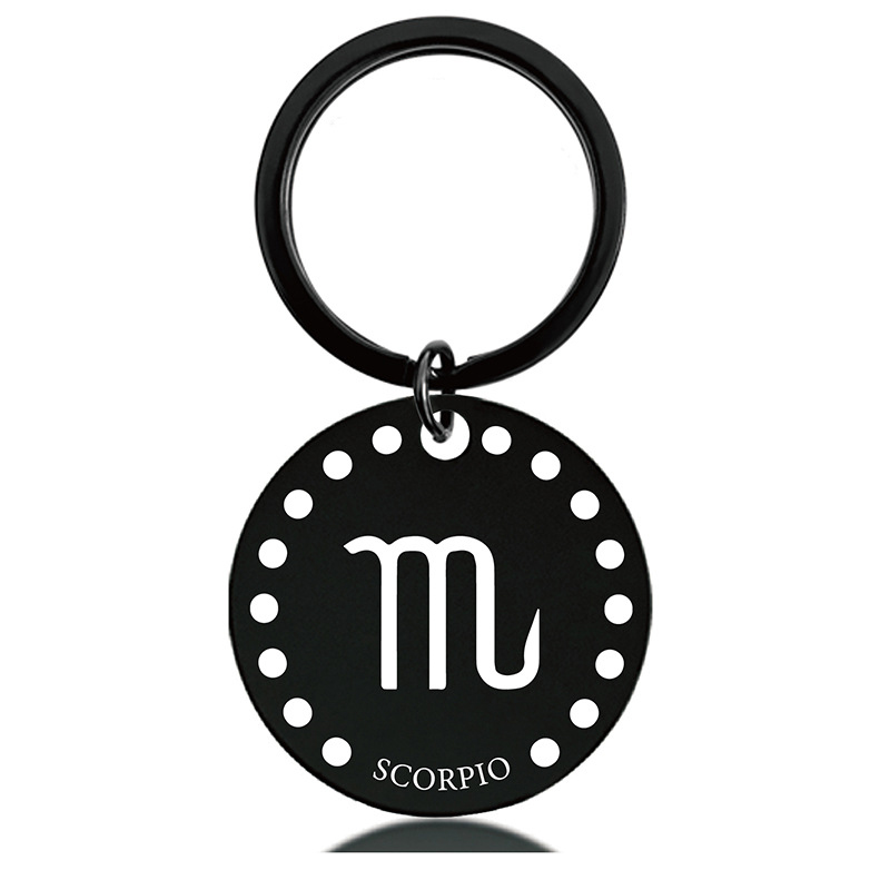 10:Y00091 key chain Whole Black
