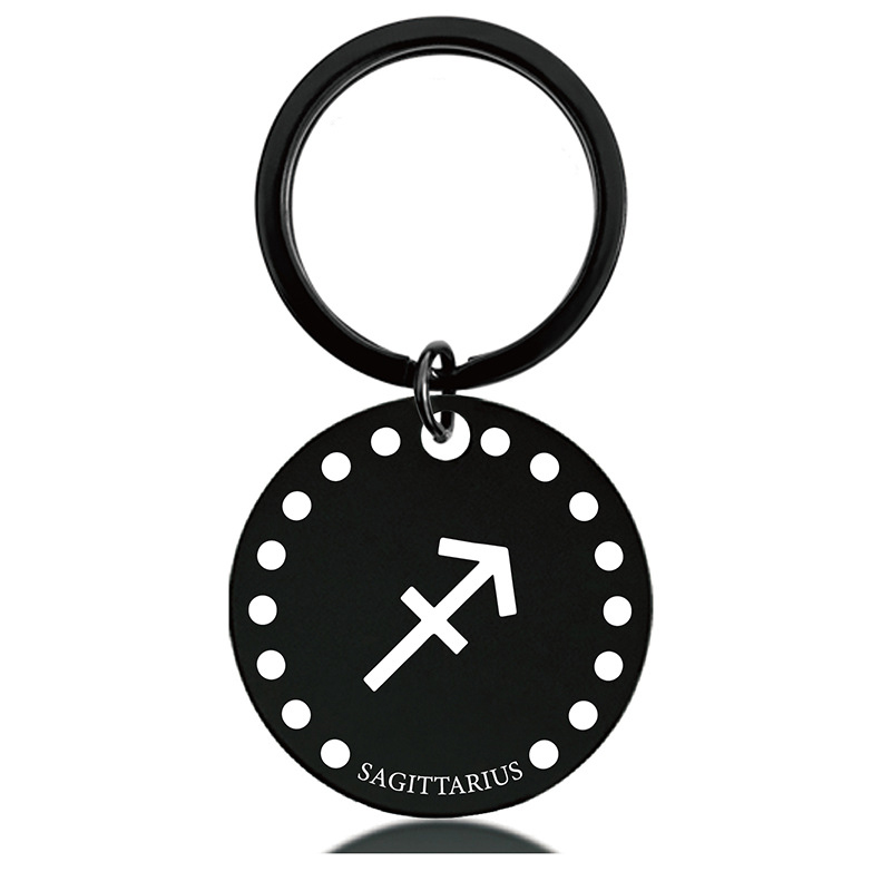 11:Y00092 key chain Whole Black