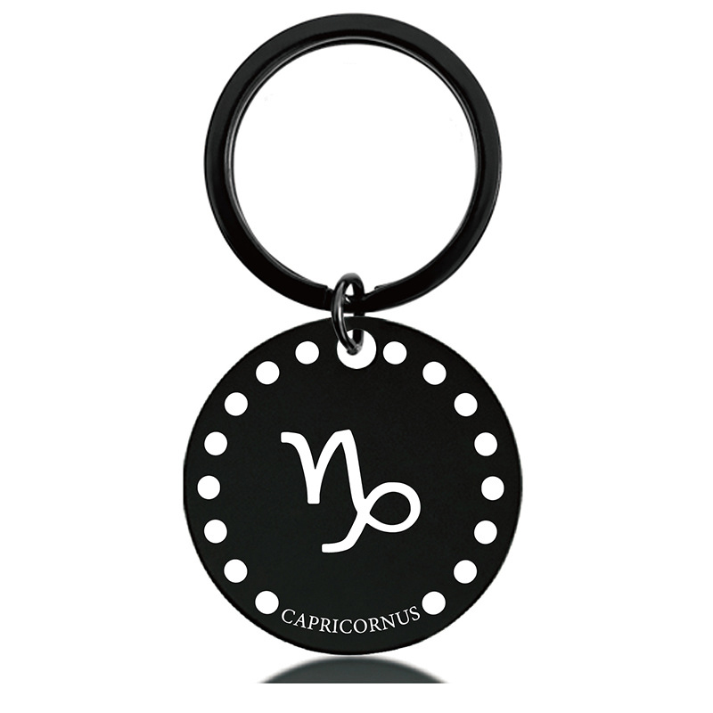12:Y00093 key chain Whole Black