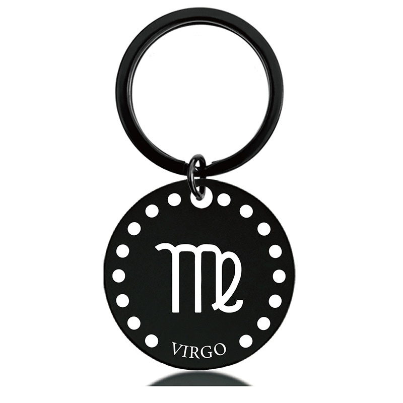8:Y00089 key chain Whole Black