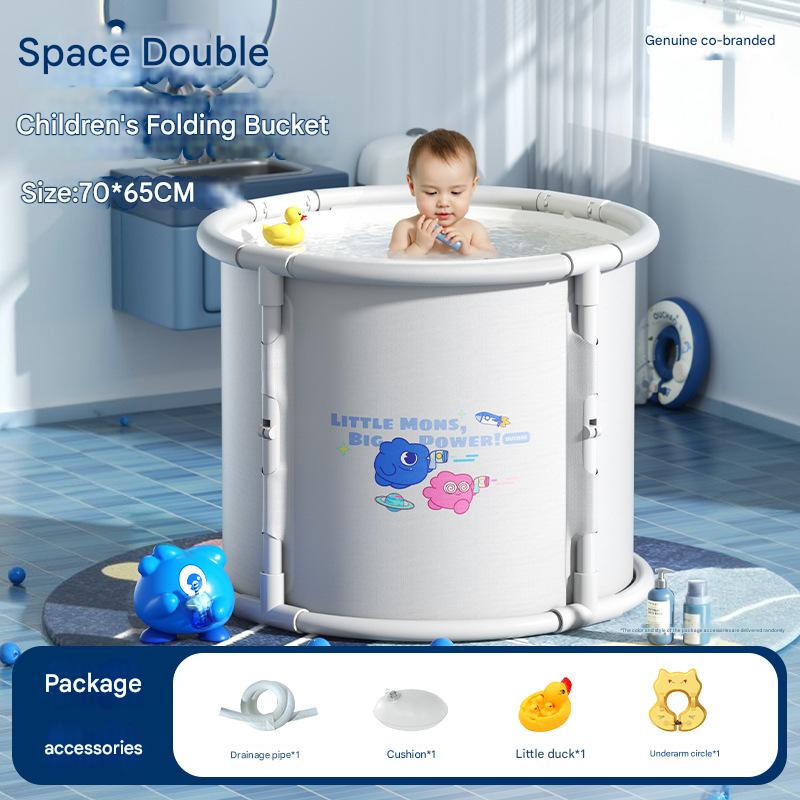 cushion drain pipe yellow duck inflatable ring set