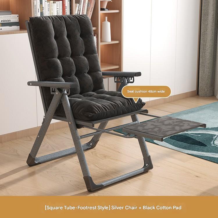 silver  black cotton mat