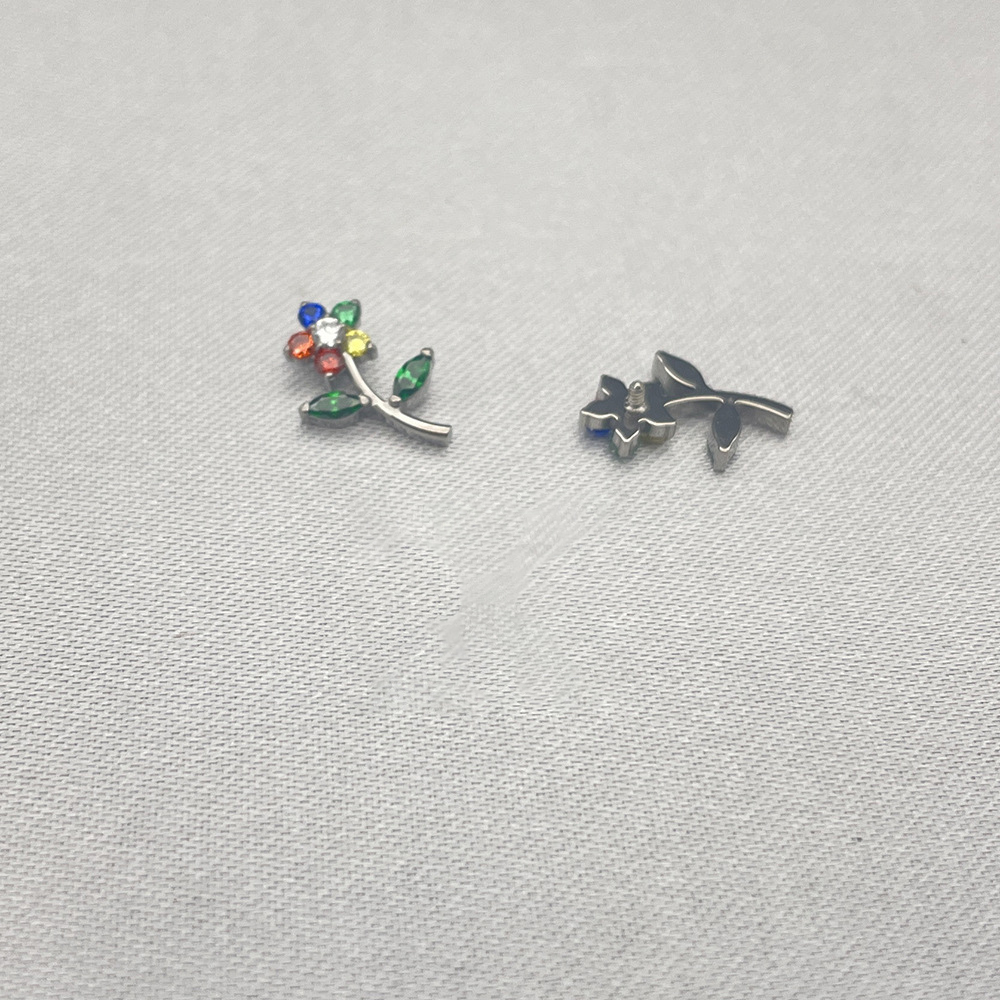 4:Rainbow diamond sunflower branch (teeth 0.9mm)