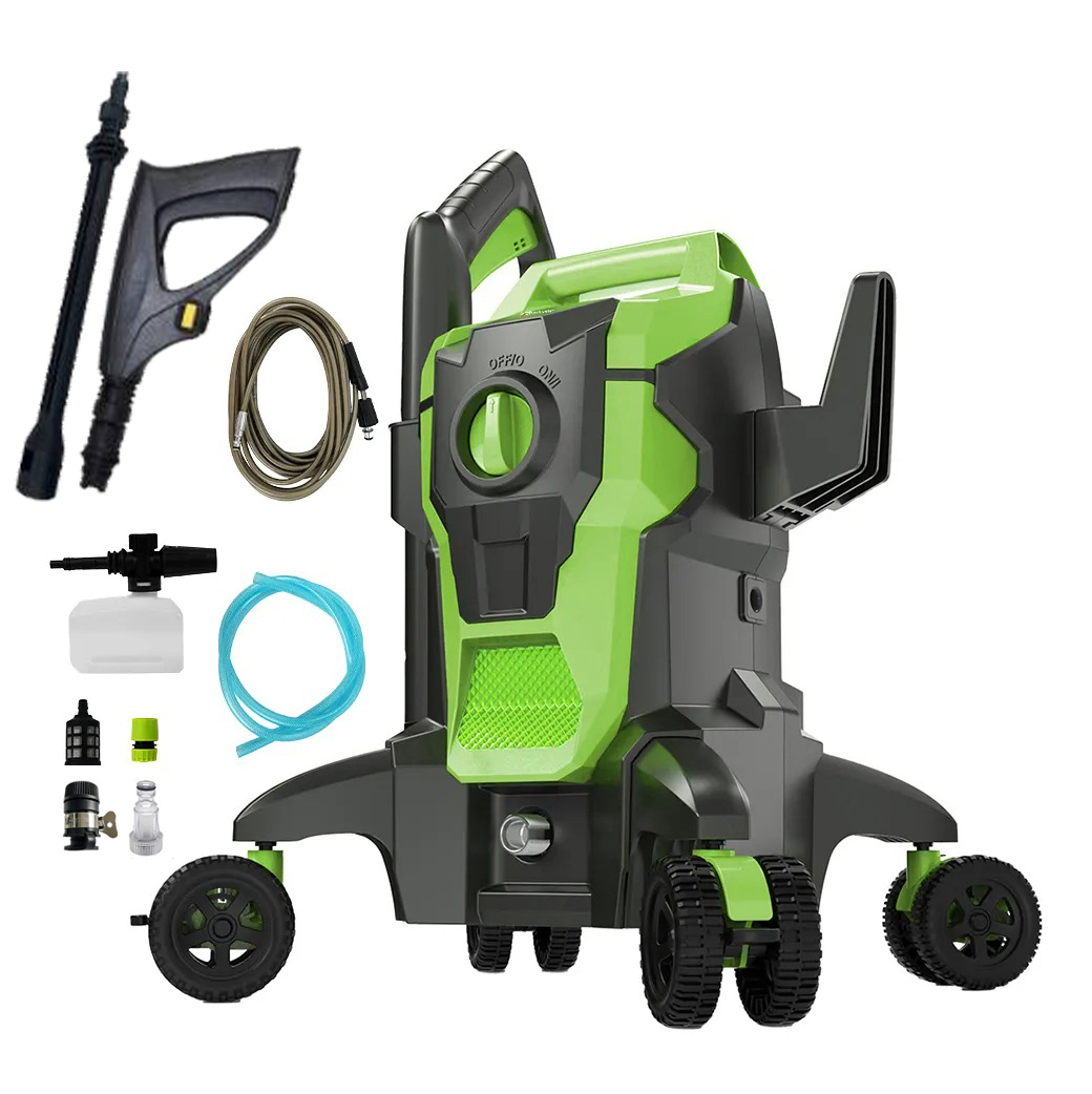 green Long gun 7m water outlet   foam pot