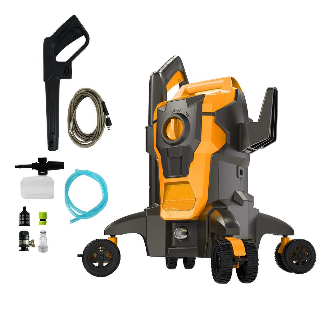 orange Short gun 7m water outlet pipe   foam pot