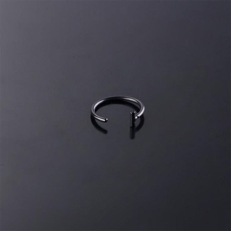 No Ball-Black 1.0*10mm