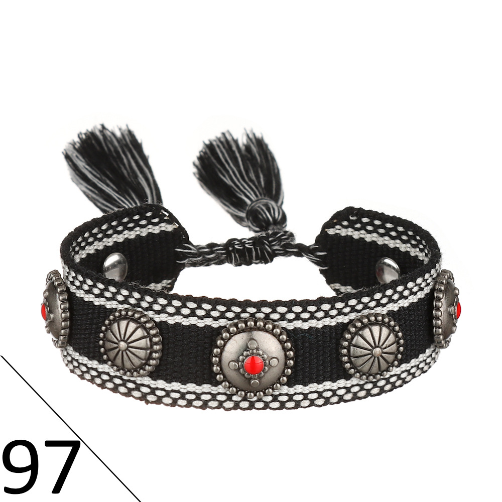 12:(D word) metal nail bracelet 97