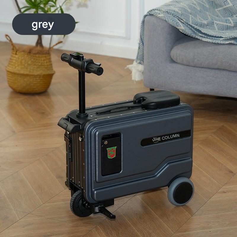 grey with 2 batteries