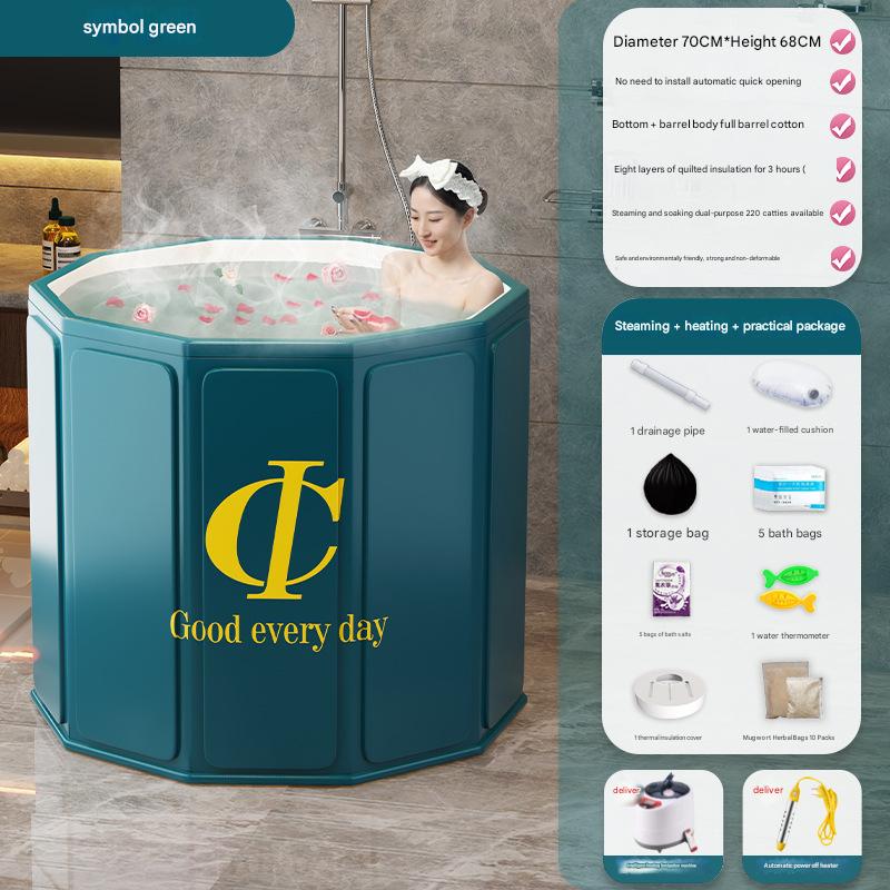 practical set with heated and steam