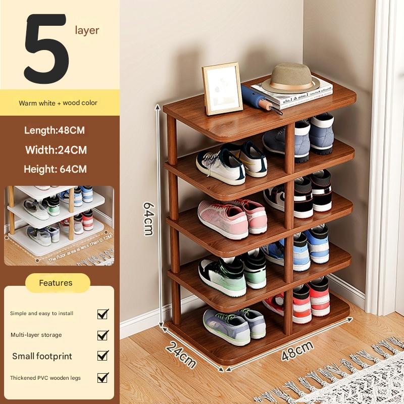 [five-layer model] large fir walnut color 48*24*64cm