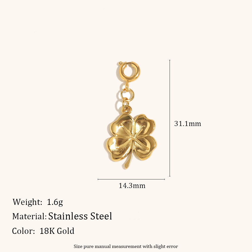 11:Flower pendant-gold