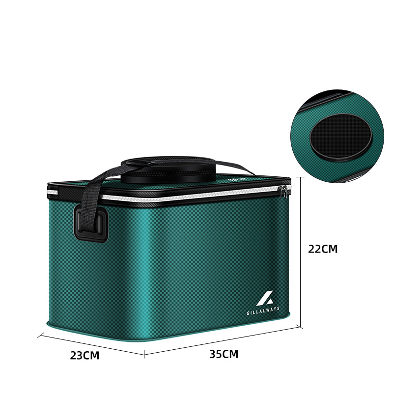 [thickened sunroof model] 35cm dark green carbon pattern