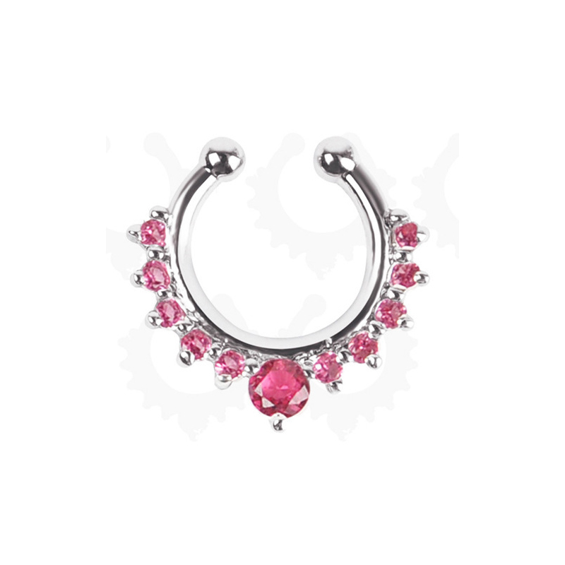 7:Silver pink diamond