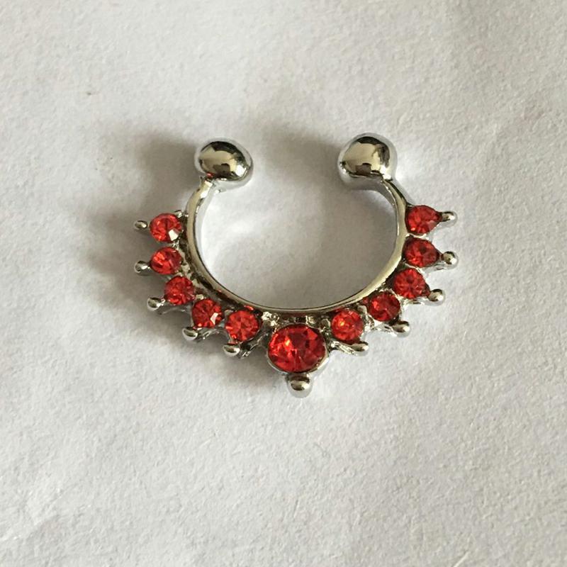 9:Silver Big Red Diamond