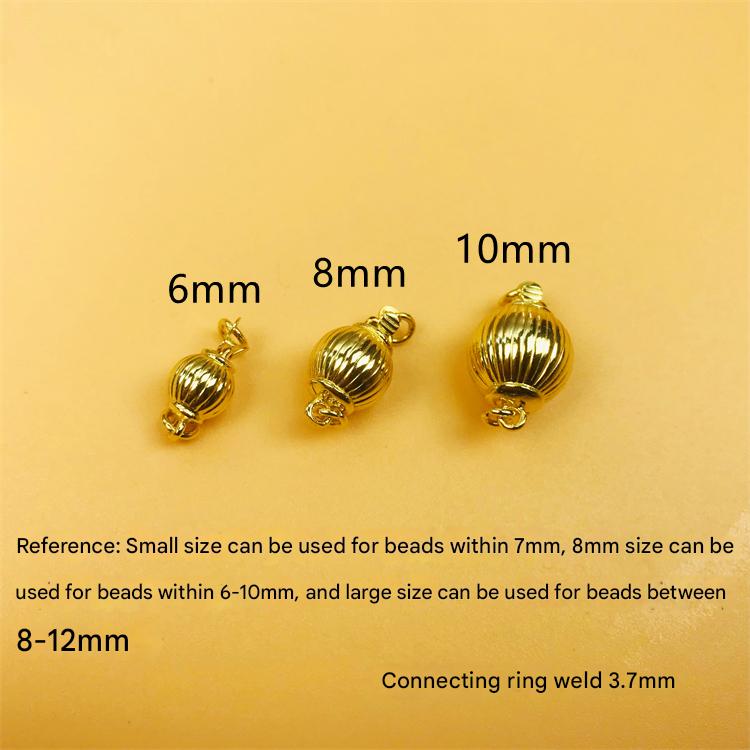 4:Striped bead buckle 6mm