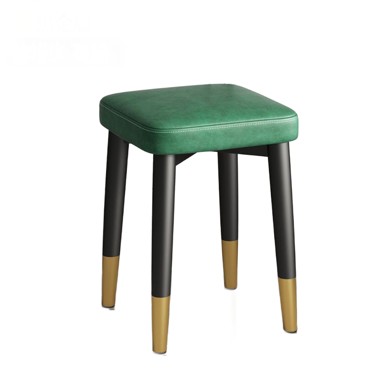 dark green waxed leather