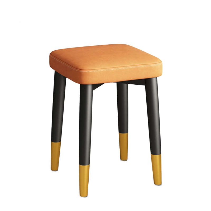 orange waxed leather