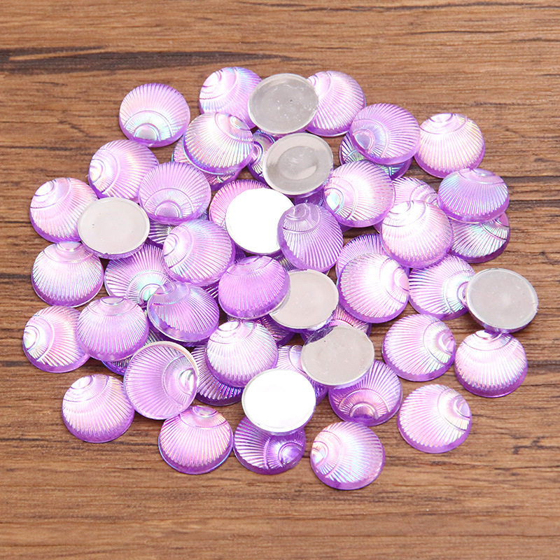 2:Purple round 10mm 0.1g