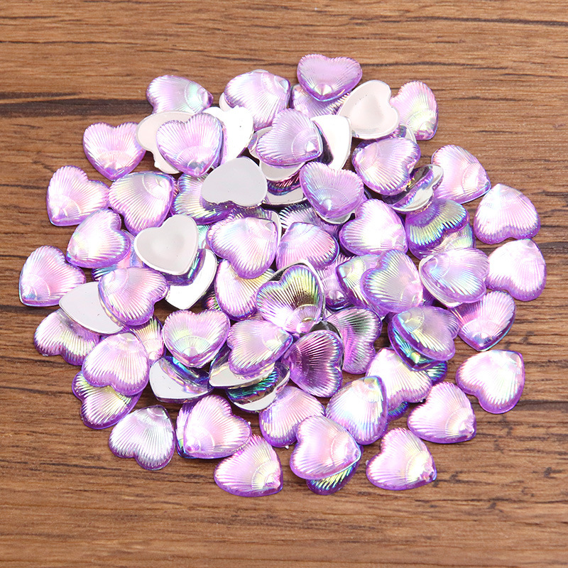 9:Purple heart 10mm 0.1g