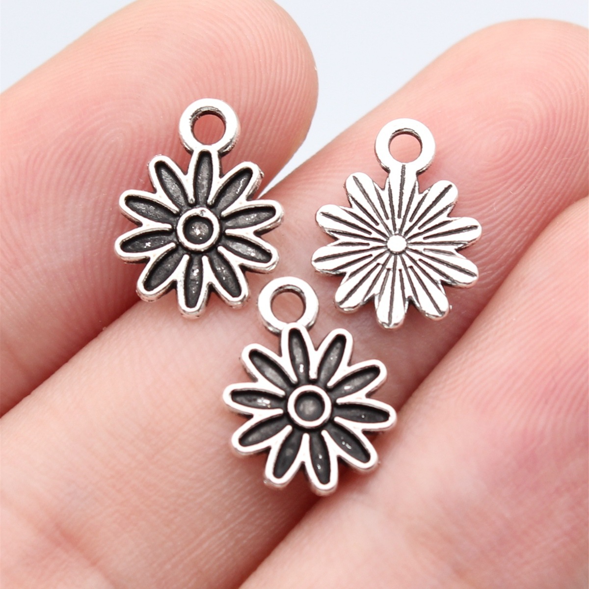 antique silver color