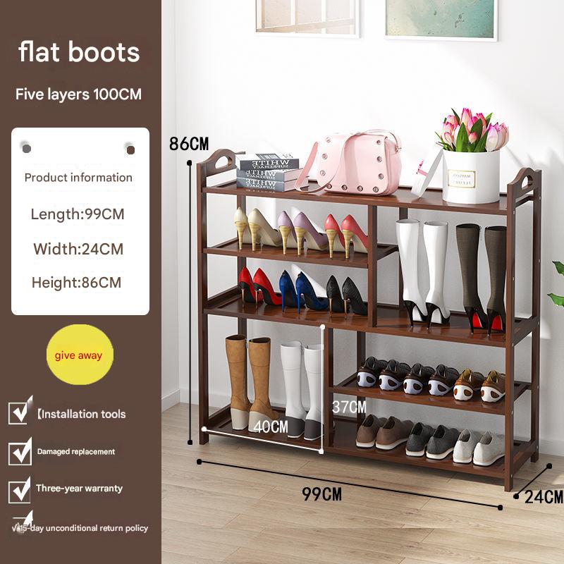 Five layers 100cm long [double boots] (brown)