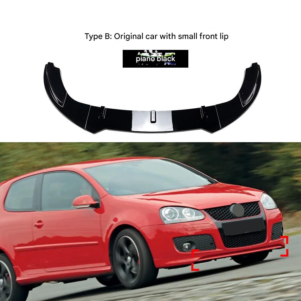 Model b, original car with small front lip, piano black