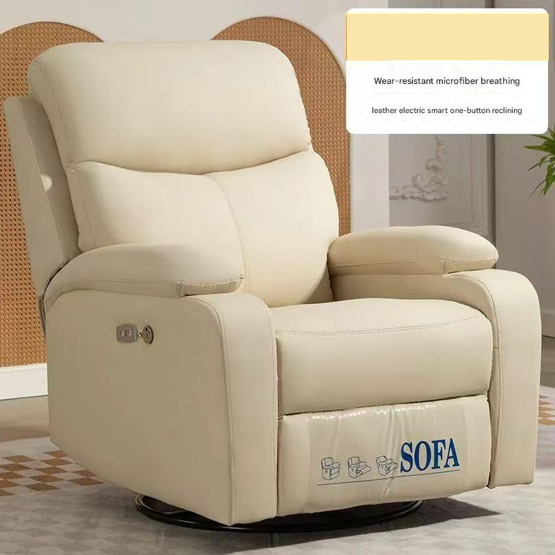 White|Electric smart recliner [one-button adjustment]