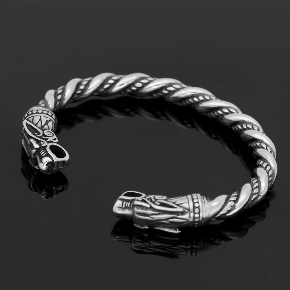 5:Double Dragon head bracelet